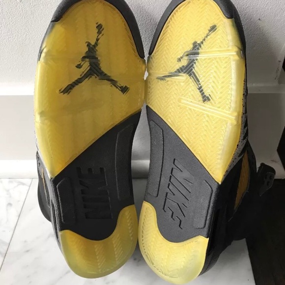 Air Jordan 5 Retro Black Metallic Silver 1999 - Picture 7 of 8